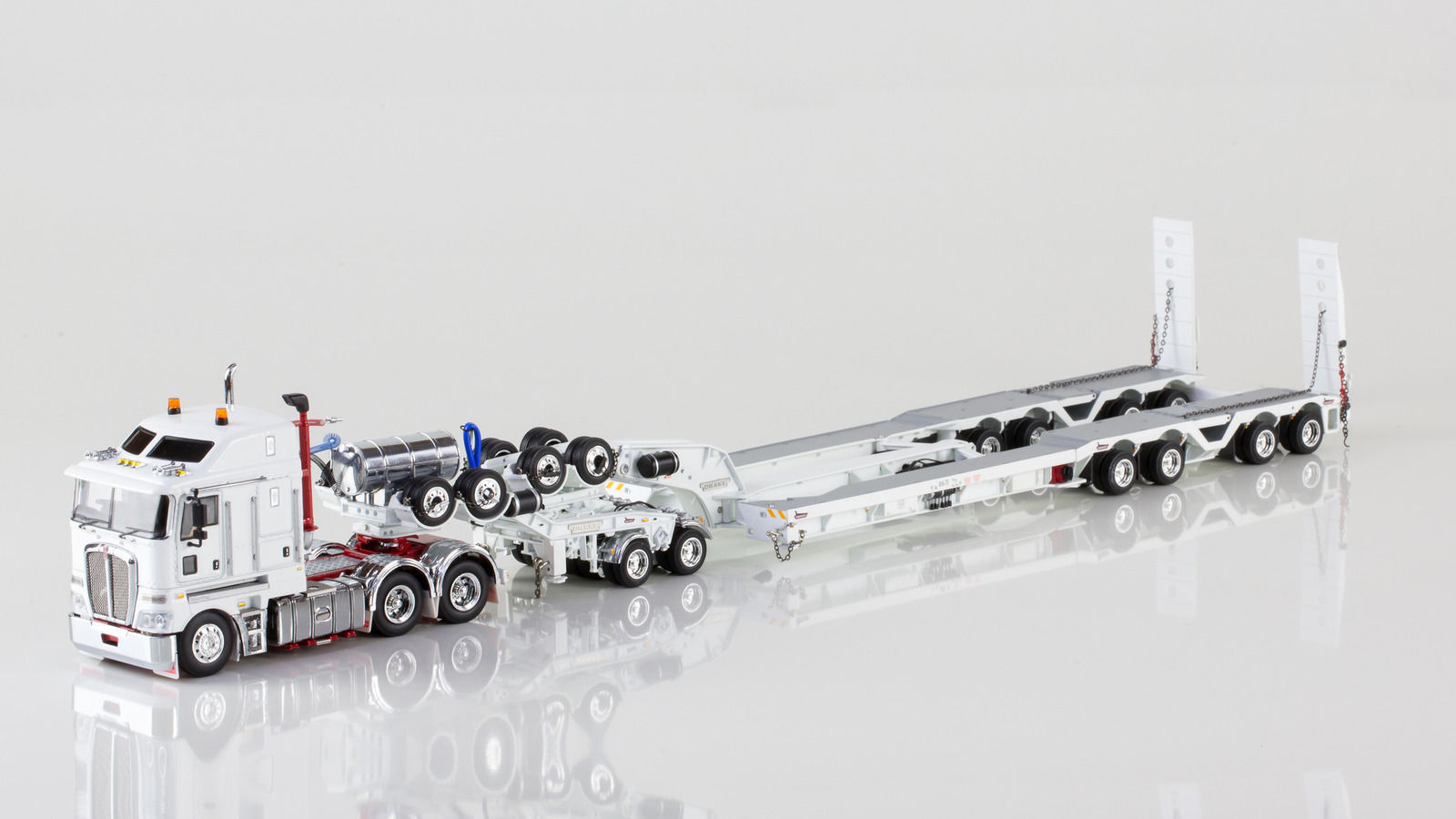 150 Kenworth K200 Prime Mover Drake 2x8 Dolly 4x8 Dragline Trailer