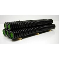 Stack Of Ribbed Plastic Pipes Transport Loads Suit 1:50 scale