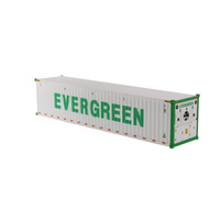 1:50 40' Refrigerated Sea Shipping Container - Evergreen