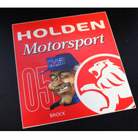 Peter Brock Holden Motorsport Sticker