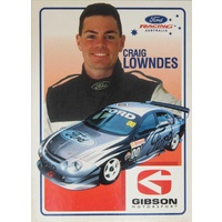 Craig Lowndes Gibson Motorsport Driver Info Card