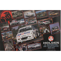 Peter Brock Holden Motor Sport 25th Anniversary Poster