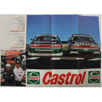 Larry Perkins Castrol Racing Apparel Brochure Clothes Gear Poster
