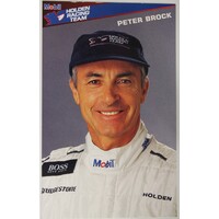 HRT 1995 Driver Profile Card - Peter Brock