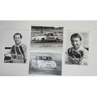 Original Photos 1990 Peter Brock Andrew Miedecke Mobil 1 Racing RS 500 FORD Sierra