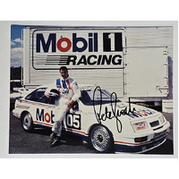 Original Photo Signed By Peter Brock RS 500 FORD Sierra 05 Mobil 