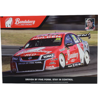 David Reynolds Bundaberg Red Racing Poster