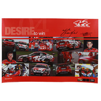 Signed HRT Desire To Win Poster