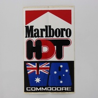 Original HDT Marlboro V8 Commodore Australia Sticker