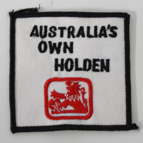 Australia's Own Holden Cloth Patch