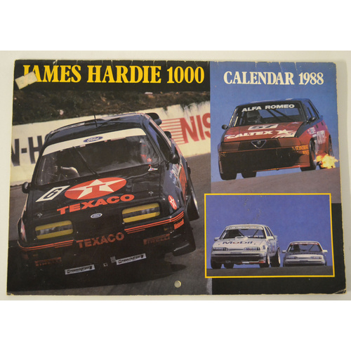  1988 James Hardie 1000 Calendar     