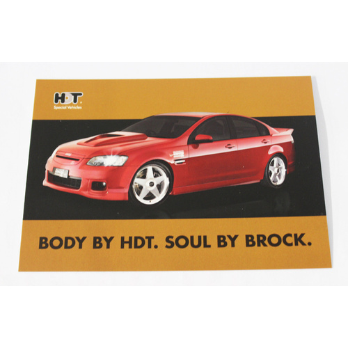 HDT VL VE Group A Plus Pack Advertising Card