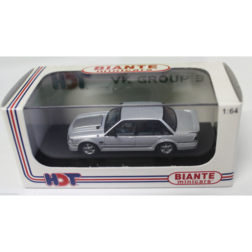 HDT Holden VK Group 3 Commodore Asteroid Silver 1:64