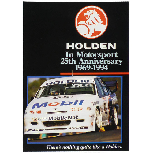 Holden 25th Anniversary 1969 1994 History Magazine
