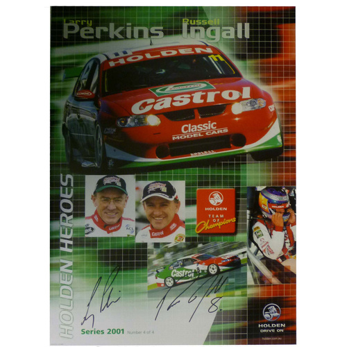 2001 Larry Perkins & Russel Ingall 4/4 Poster 