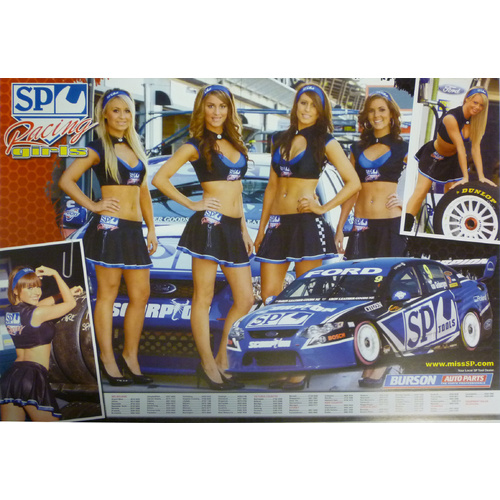 SPC Racing Girls Poster - Shane van Gisbergen