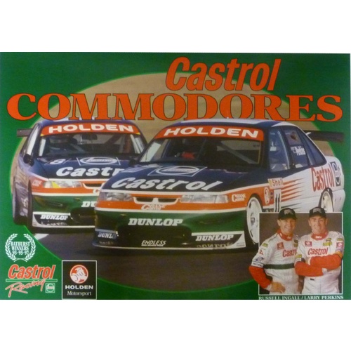 Castrol Racing Poster Perkins & Ingall