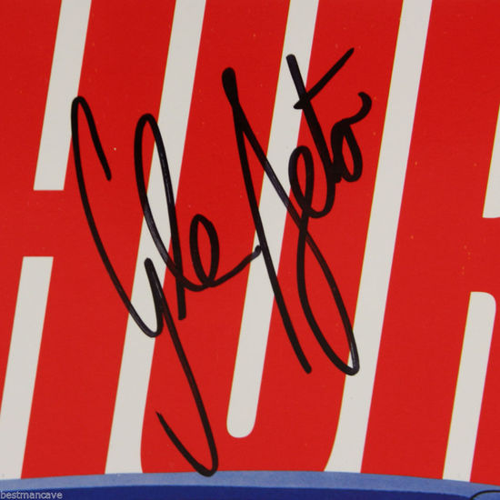 Glenn Seton Ford EB Falcon Signed Poster - Peter Jackson Racing