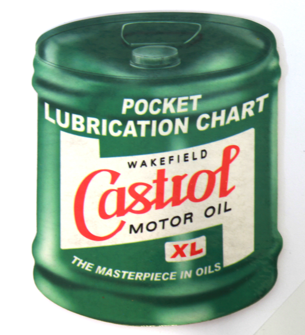 Wakefield Castrol Motor Oil Coaster Set of 6 Wooden Box Genuine