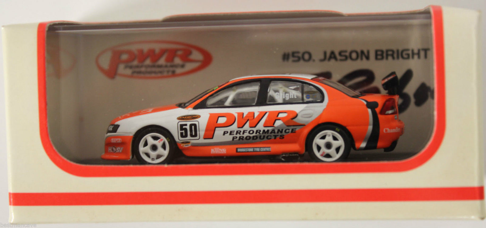 Signed 164 Jason Bright 2004 V8 Supercars Holden VY Commodore