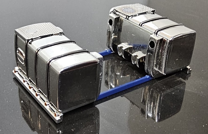 New 150 Drake Kenworth K200 Fat Cab Chrome Fuel Tanks Pair