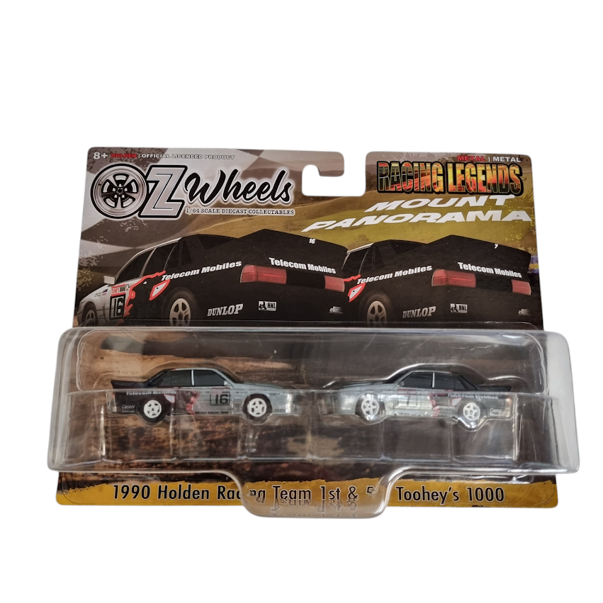 Oz Wheels 1:64 Raw Chase 1990 HRT Holden VL Twin Set Racing