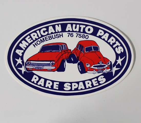 American Auto Parts >> Sticker American Auto Parts Rare Spares Sticker American Auto Parts >> Sticker American Auto Parts Rare Spares Sticker