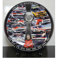 New KING OF THE MOUNTAIN Peter Brock 30CM Commemorative Plate 1945-2006 