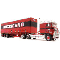 Highway Replicas 1:64 Kenworth Curtain Sider ROCCISANO Prime Mover & Trailer 