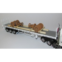 Pair Of  Valves Rusty Transport Loads Suit 1:50 scale