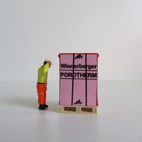 Pallet Load Porotherm Transport 1:50 Diorama