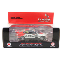 1:43 2012 Vodafone Retrospective Livery 50th Anniversary Bathurst Lowndes & Luff 