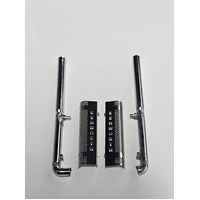 New 1:50 Kenworth Drake 509 Chrome Straight Stacks and Shields Cut