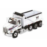 4700 SB Dump Truck - White