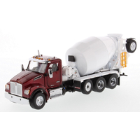 1:50 Kenworth T880 Concrete Mixer Truck McNeilus BridgeMaster Radiant Red 71062