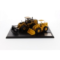 1:50 966A & 966M Wheel Loader Pair