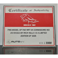 1:18 HRT 2002 Rick Kelly #2 VX Commodore Certificate #0332