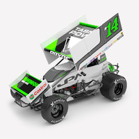 1:18 Jason Pryde Motorsport #W14 Sprintcar - 2022/2023 Season