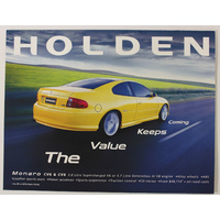 Holden 2001 Brochure