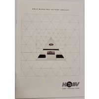 HSV VN/VP Promotional Booklet  -  What Makes HSV Very Special 