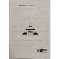 HSV VN/VP Promotional Booklet  -  What Makes HSV Very Special 