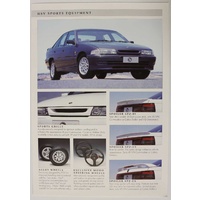 HSV VP Sports Equipment Leaflet