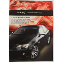 HSVi Genuine Accessories Leaflet