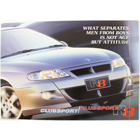 HSV VX CLUBSPORT & CLUBSPORT R8 Brochure 