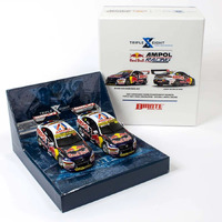 1:18 HOLDEN ZB COMMODORE - RED BULL AMPOL RACING - VAN GISBERGEN/WHINCUP - 2021 TEAMS CHAMPIONSHIP WINNER TWIN SET