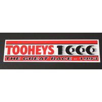 Tooheys 1000 The Great Race Sticker Mount Panorama Bathurst Holden Ford