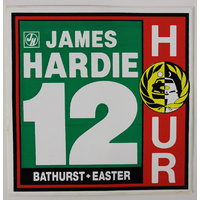 James Hardie 12 Hour Bathurst Sticker