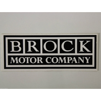 Original Peter Brock Motor Company Sticker