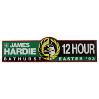 New Original James Hardie Bathurst 12 Hour Sticker 1993
