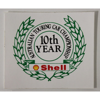 Dick Johnson ATCC Shell 10th Year Anniversary Sticker